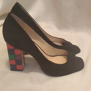 Katy Perry Caitlin Rubix Cube Pumps